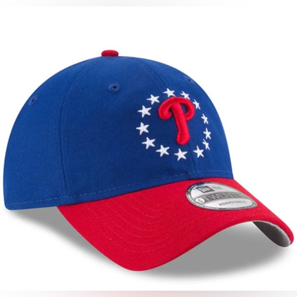Philadelphia Phillies Hat - Blue and Red with Stars - Alternate Logo - New Era